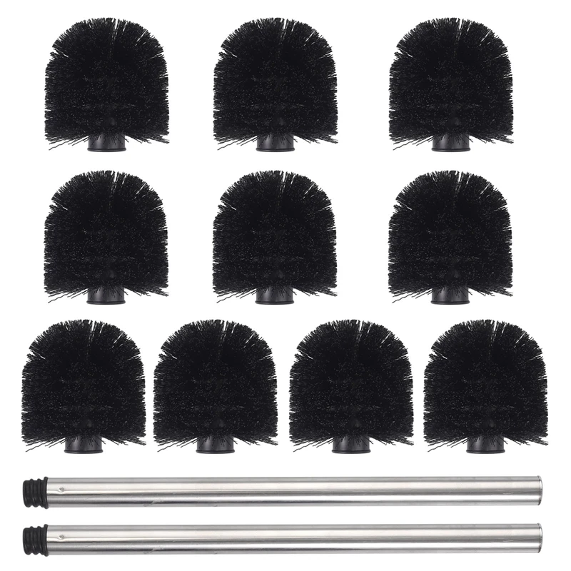 10pcs Kitchen Toilet Brush Head Cleaning Tool With 2 Handle Bathroom WC Parts Holder Spare Durable Accessory Home Replacement
10pcs Kitchen Toilet Brush Head Cleaning Tool With 2 Handle Bathroom WC Parts Holder Spare Durable Accessory Home Replacement