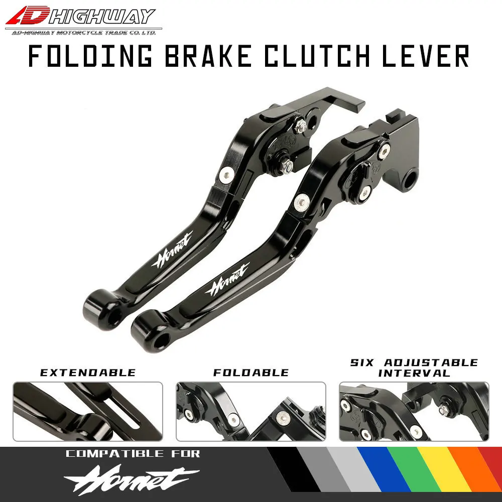 20 Colors Hornet logo CNC Motorcycle Brake Clutch Levers For Honda CB600F Hornet 600 CB600 F CB 600F 600 F CB599 1998-2006
20 Colors Hornet logo CNC Motorcycle Brake Clutch Levers For Honda CB600F Hornet 600 CB600 F CB 600F 600 F CB599 1998-2006