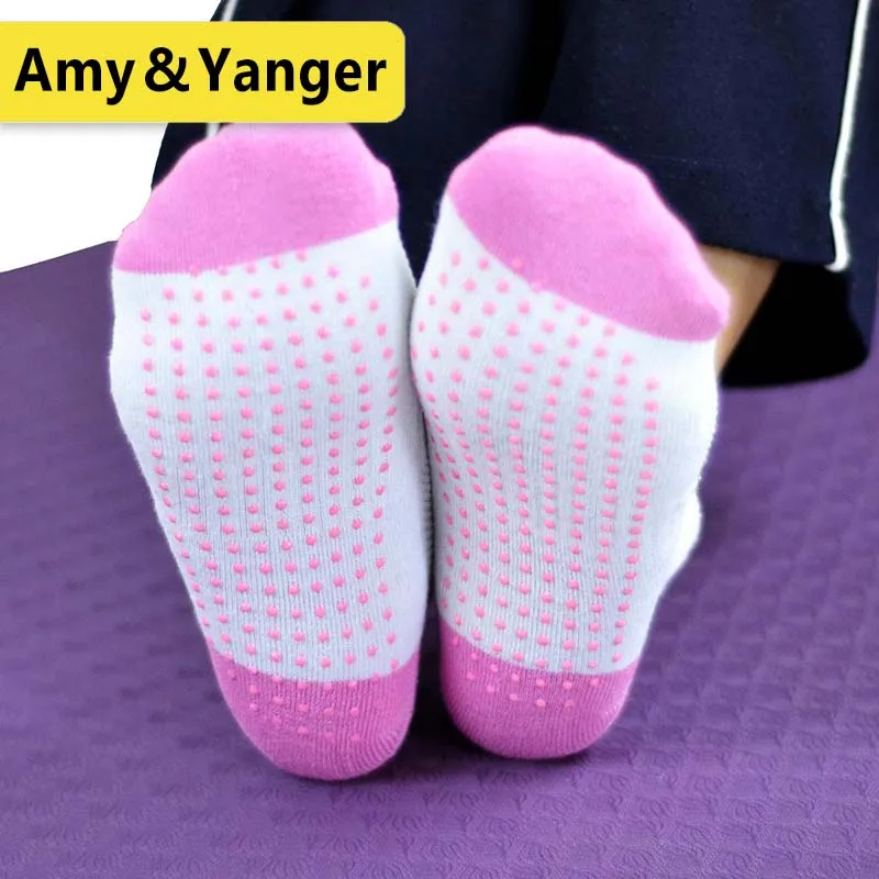 

basic women's Yoga Socks with anti-sliding grips free shipping