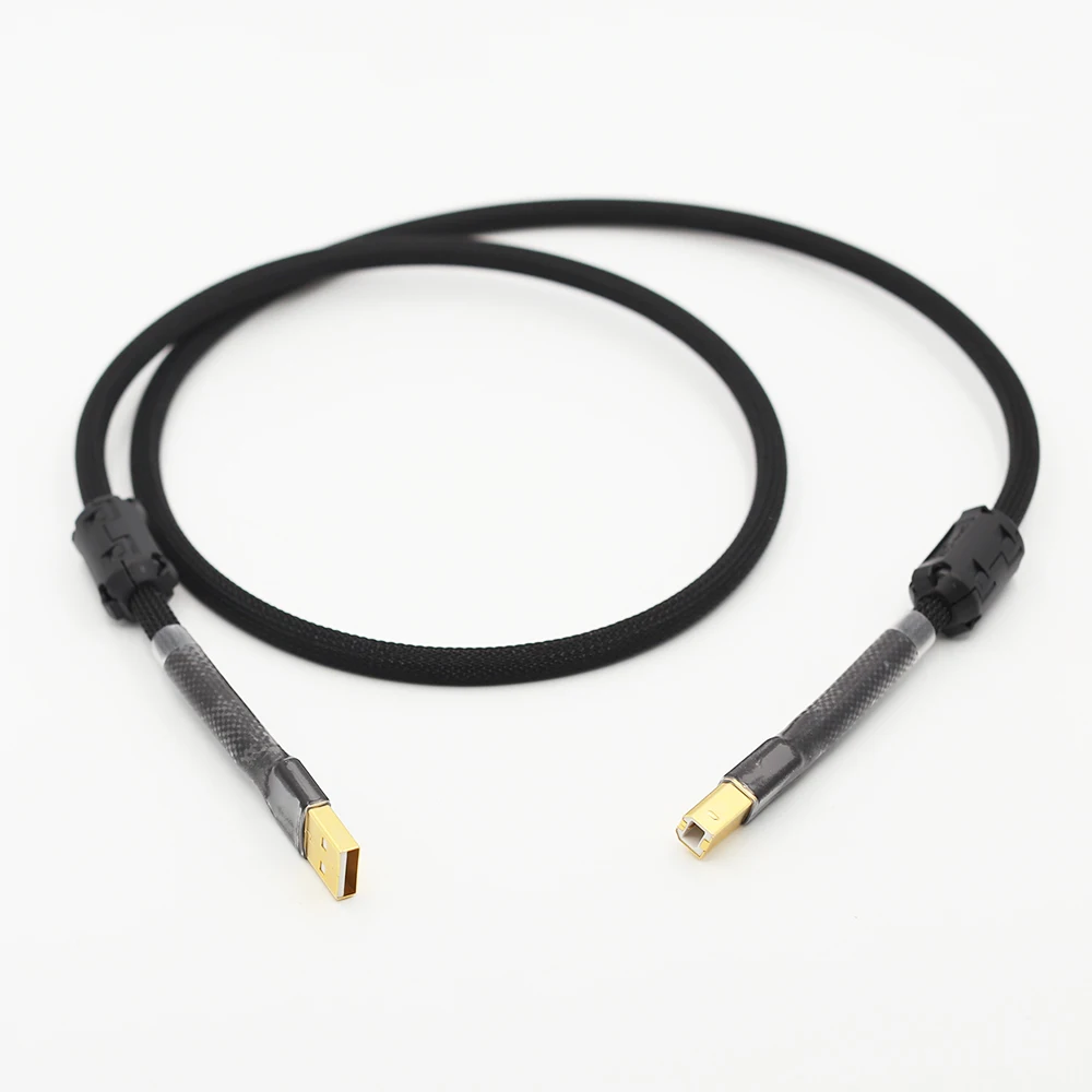 

Hifi USB Cable High Quality Type A to Type B Hifi Data Cable For DAC Decoder Sound Card Audio Cable DAC Data Lines