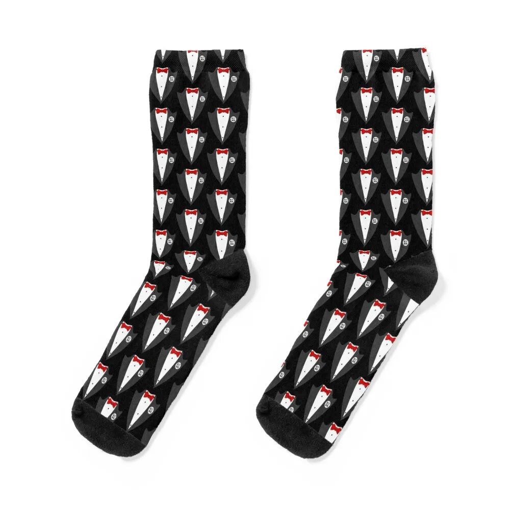 

Best Man Tuxedo Socks moving stockings christmas gifts with print hiphop Women's Socks Men's