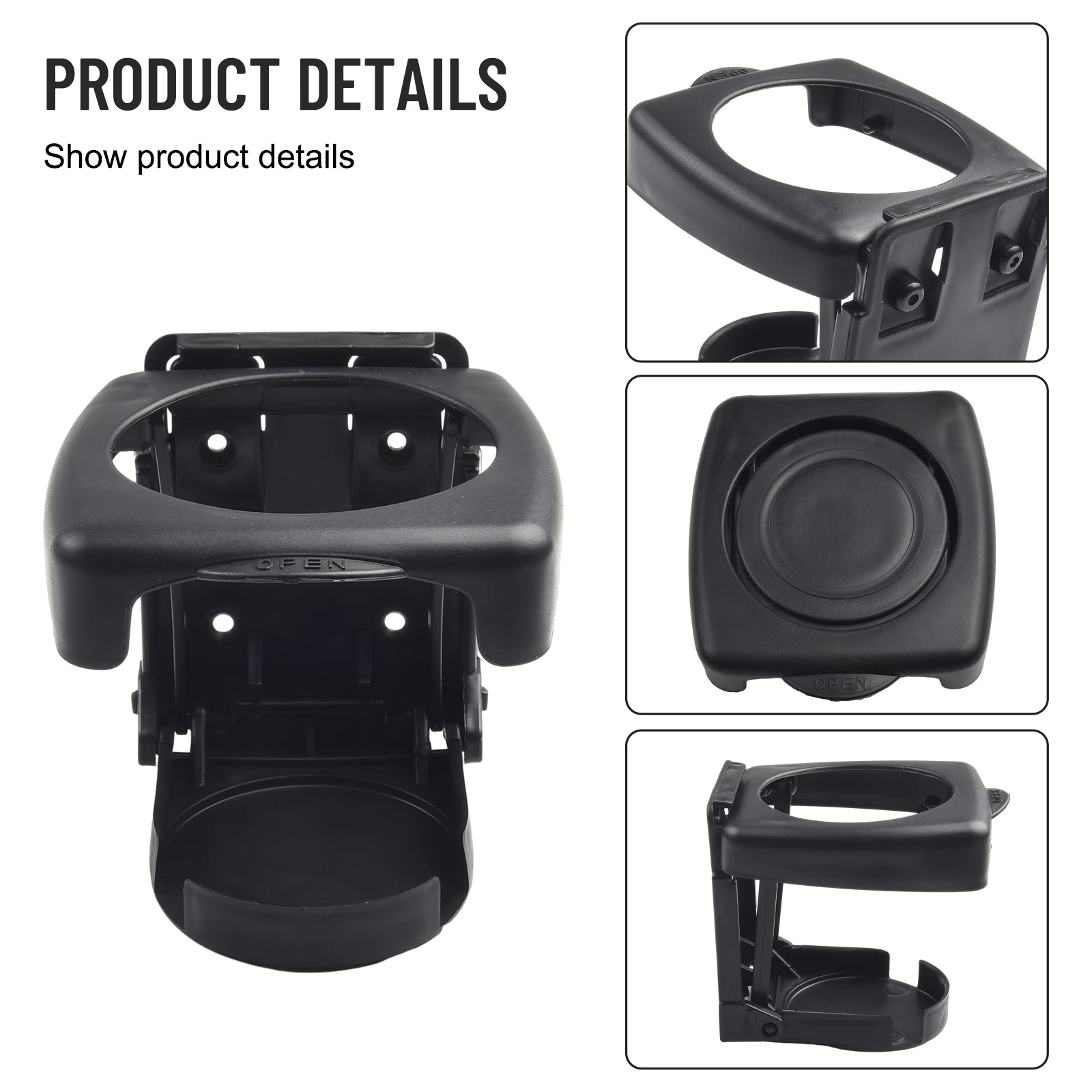 1 PCS Car Beverage Cup Bottle Holder Car Cup Holder Automatic Folding Beverage Holder 10X11.5cm/3.9X4.5inch
1 PCS Car Beverage Cup Bottle Holder Car Cup Holder Automatic Folding Beverage Holder 10X11.5cm/3.9X4.5inch