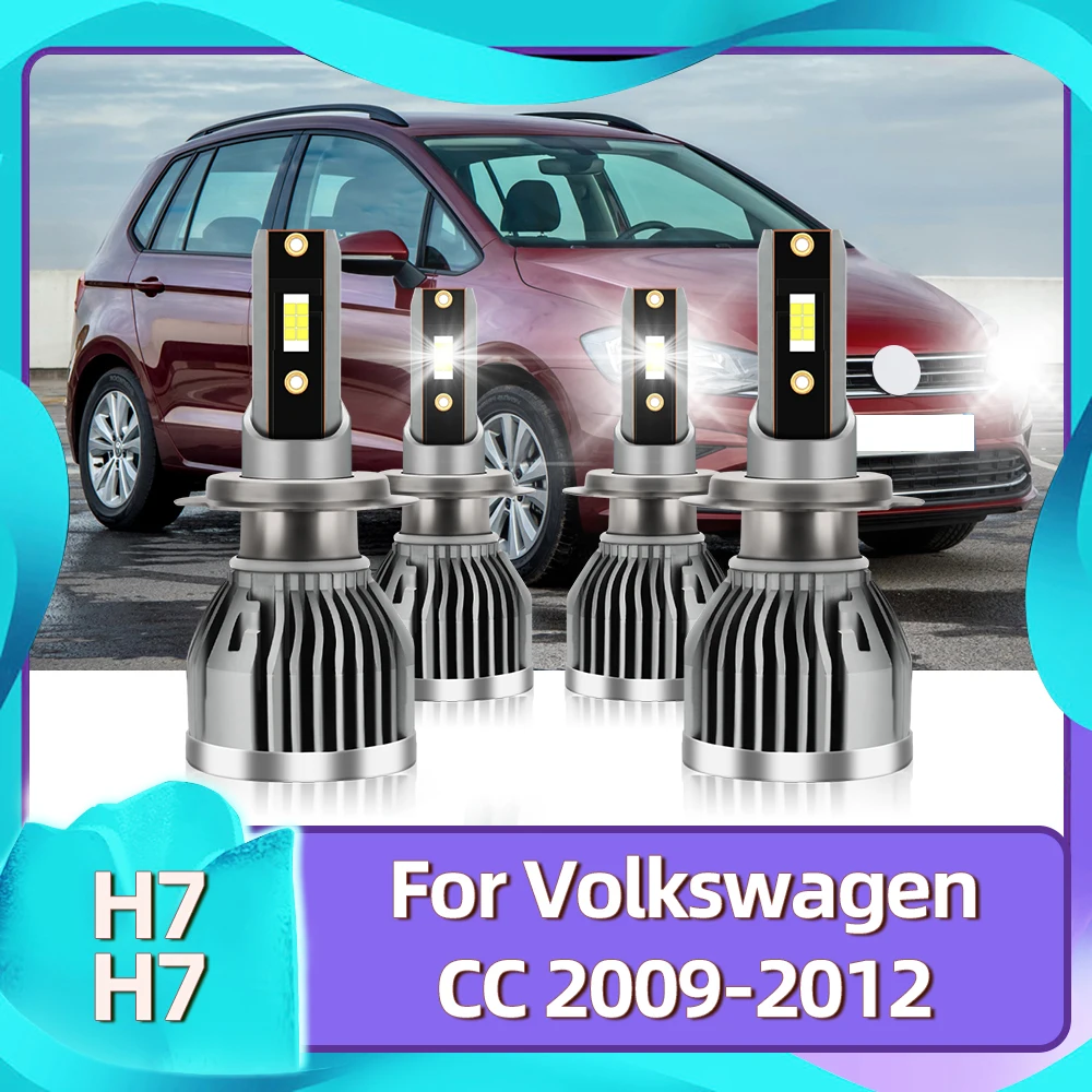 

Roadsun Авто CSP светодиодный лампы для фар автомобиля турбо лампа 12 В Замена фары для Volkswagen CC VW седан 2009 2010 2011 2012
