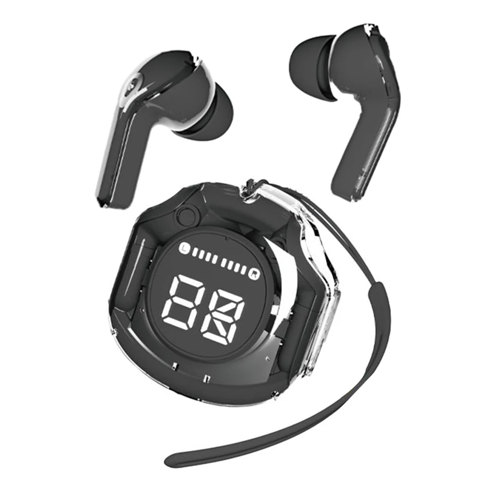 Noise Canceling Wireless-Compatible Earbud HiFi Stereo Headphones With Digital Display Charging Case Waterproof Gaming
Noise Canceling Wireless-Compatible Earbud HiFi Stereo Headphones With Digital Display Charging Case Waterproof Gaming