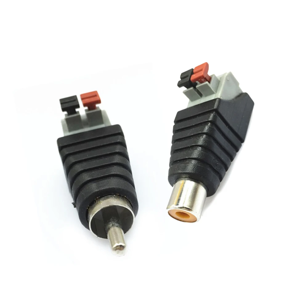 2 PCS Speaker Wire Cable To Audio Male RCA Connector Adapter Jack Plug Pip BE Female ACEHE Audio And Video Cable Accessories
2 PCS Speaker Wire Cable To Audio Male RCA Connector Adapter Jack Plug Pip BE Female ACEHE Audio And Video Cable Accessories
