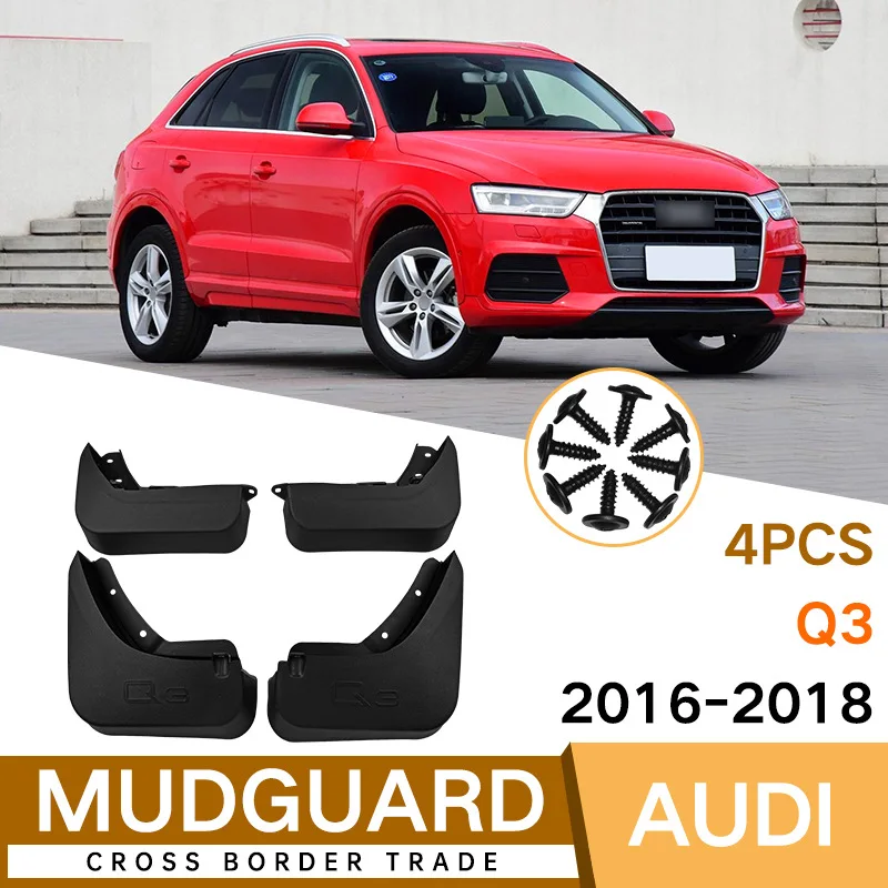 MudFlaps FOR Audi Q3 2016-2018 Car Splash Guards Fender Set Parts Front Rear Mud Flaps Automotive Accessories
MudFlaps FOR Audi Q3 2016-2018 Car Splash Guards Fender Set Parts Front Rear Mud Flaps Automotive Accessories