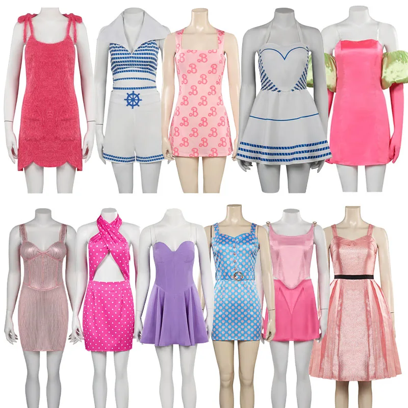 Barbier Slip Dress Cosplay Costume Women Girls Summer Fashion Skirt Margot Role Playing Outfits Halloween Carnival Disguise Suit
Barbier Slip Dress Cosplay Costume Women Girls Summer Fashion Skirt Margot Role Playing Outfits Halloween Carnival Disguise Suit