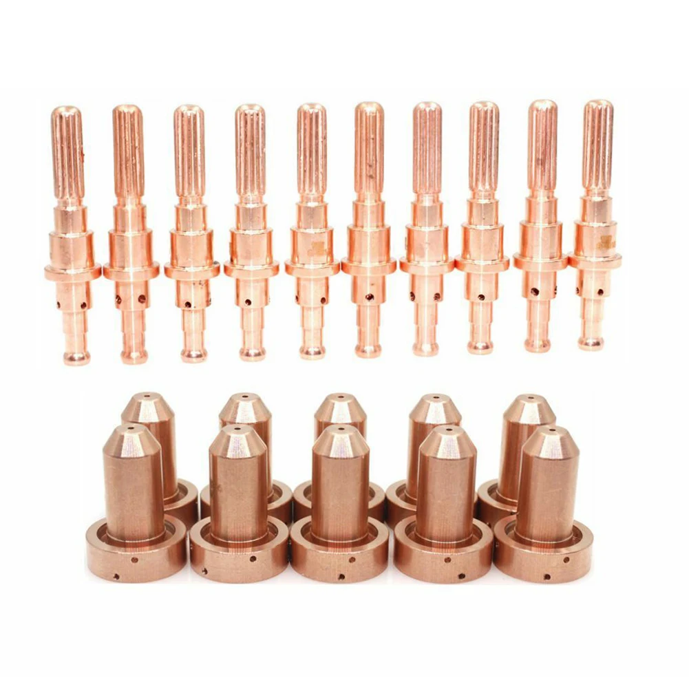 10PCS Thermal Dynamics Plasma Consumable SL60 SL100 Plasma Cutting Torch Accessories WSP-10005 Nozzle WSP-10000 Electrode
10PCS Thermal Dynamics Plasma Consumable SL60 SL100 Plasma Cutting Torch Accessories WSP-10005 Nozzle WSP-10000 Electrode