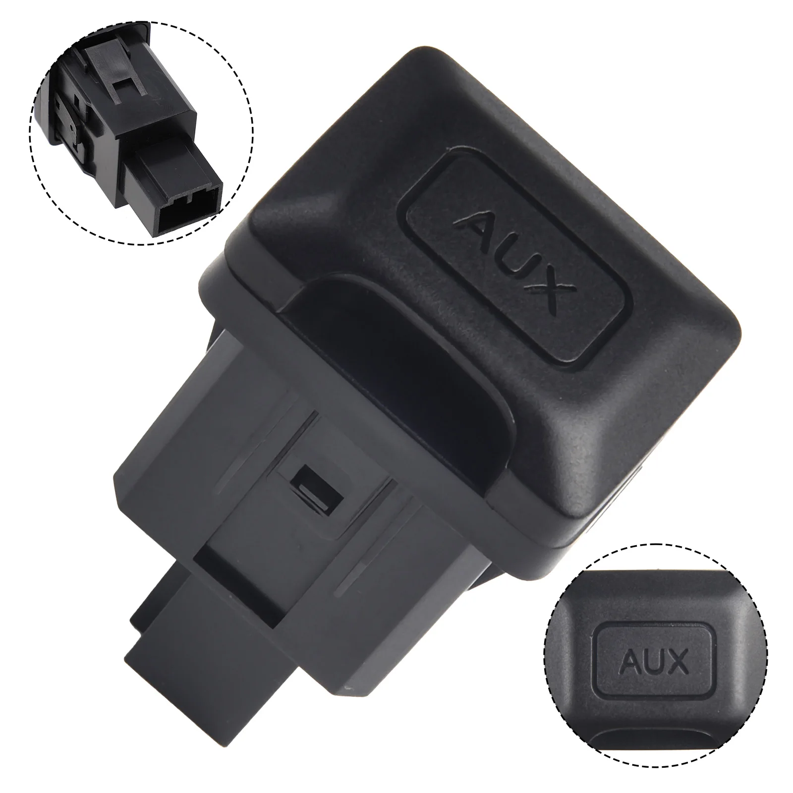 

Car Auxiliary Input Port Aux Switch Car Part Black Plastic 5pin For Honda For Civic 2006-2011 For CRV 2009-2011 39112SNAA01