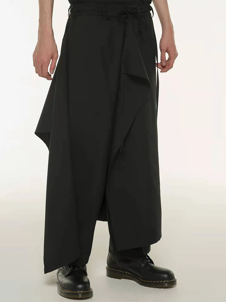 

y3 yohji yamamoto pants Japan style trousers Loose unisex culottes Harem pants men's clothing owens oversize women's clothing