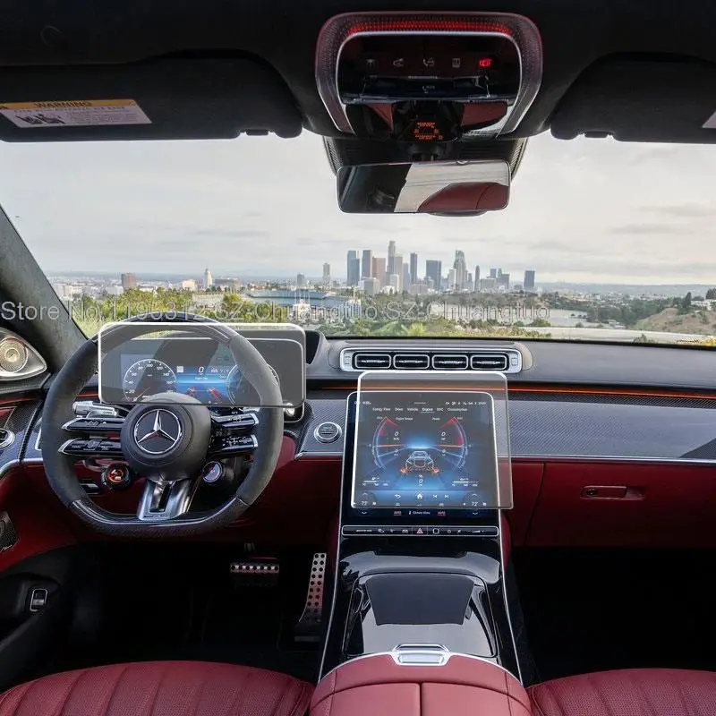 Защитная пленка для экрана из закаленного стекла для Mercedes Benz s63/Mercedes Benz amg 2024, сенсорная панель для центра GPS-навигации и приборной панели
Защитная пленка для экрана из закаленного стекла для Mercedes Benz s63/Mercedes Benz amg 2024, сенсорная панель для центра GPS-навигации и приборной панели