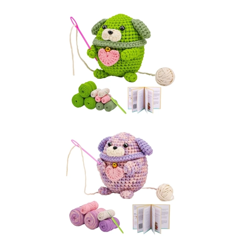 Dog Crochet Kits for Beginners Animal Beginner Crochet Kits Beginners Crochet Kits with Crochet Hooks and Threaders
Dog Crochet Kits for Beginners Animal Beginner Crochet Kits Beginners Crochet Kits with Crochet Hooks and Threaders
