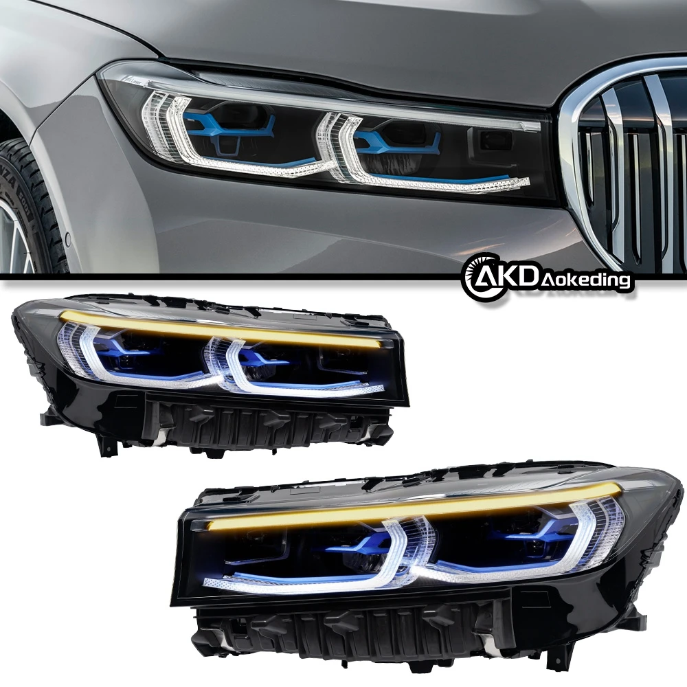 AKD Car Styling Head Lamp for 7 Series G12 G11 2016-2019 LED Beam Projector Lens Angel Eye Laser Headlights DRL Automotive
AKD Car Styling Head Lamp for 7 Series G12 G11 2016-2019 LED Beam Projector Lens Angel Eye Laser Headlights DRL Automotive