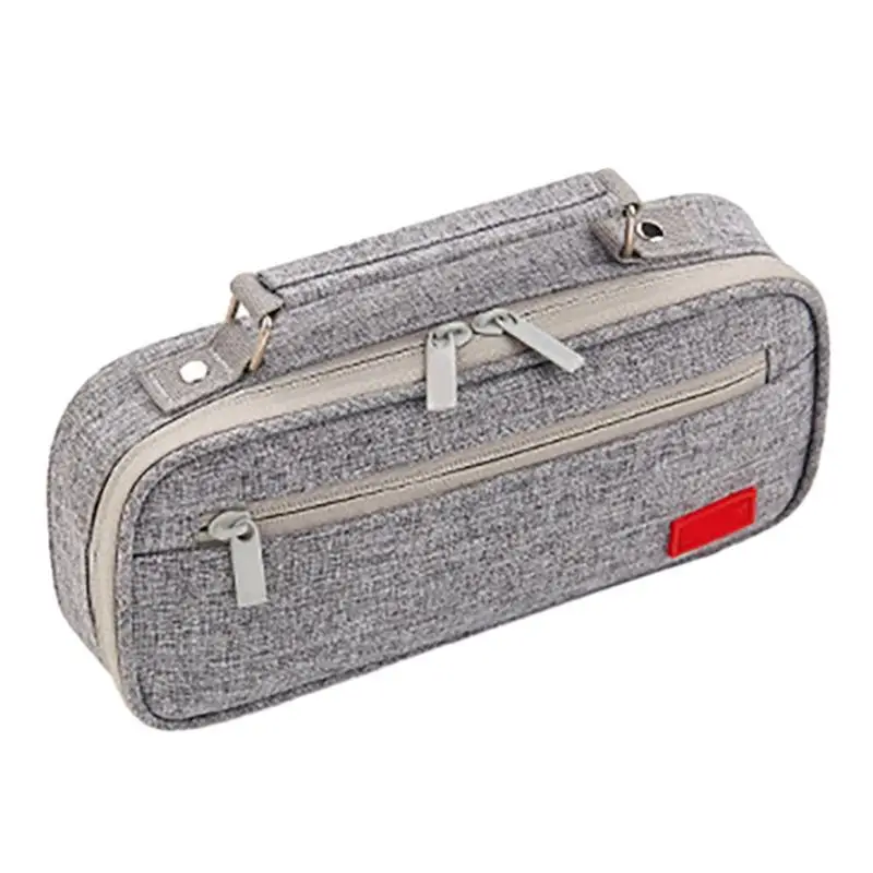 Pen Case For Girls Double-Layer Canvas Stationery Bag Multifunctional Organizer For Students Classroom Must Haves For Middle 
Pen Case For Girls Double-Layer Canvas Stationery Bag Multifunctional Organizer For Students Classroom Must Haves For Middle