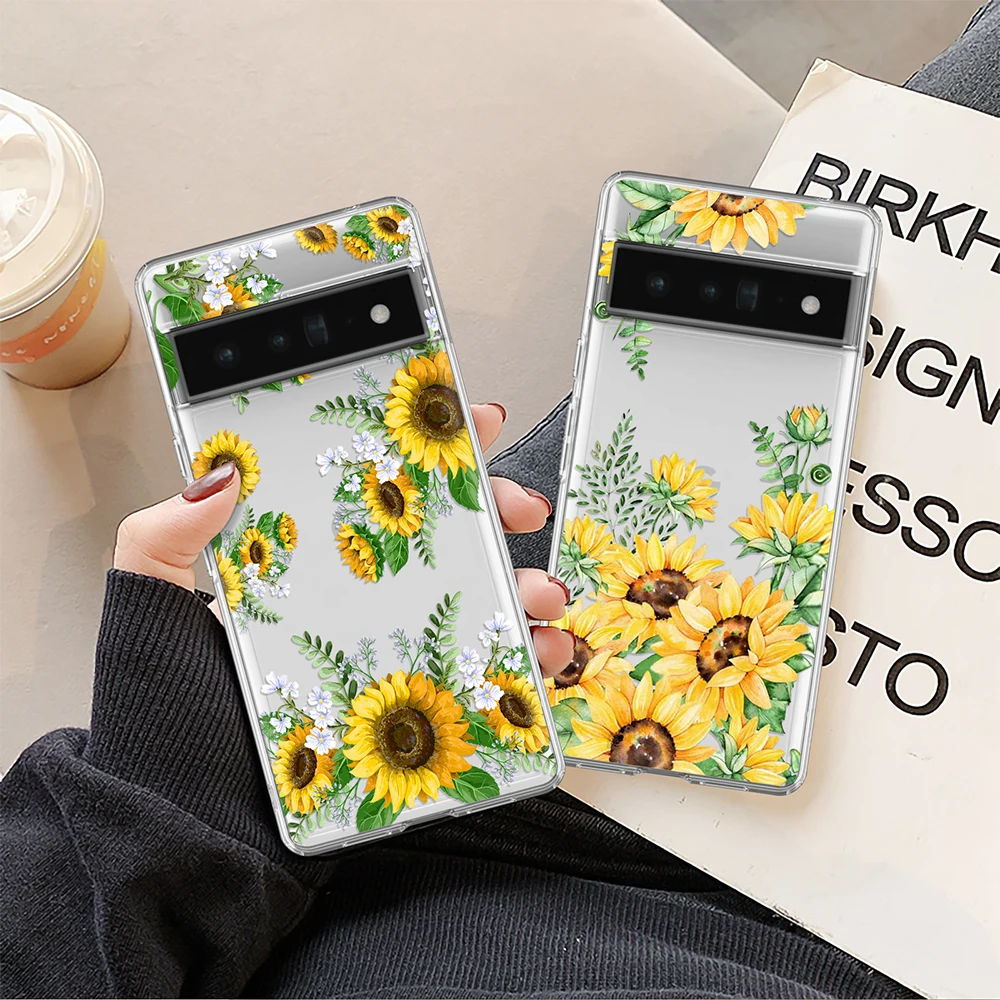 Case for Google Pixel 7a 7Pro 7 6a 5 5a 5G Protection Back Cover for Google 4XL 4 2 3XL 2XL 3 3a 3aXL 4a 6 6Pro Sunflower Capas
Case for Google Pixel 7a 7Pro 7 6a 5 5a 5G Protection Back Cover for Google 4XL 4 2 3XL 2XL 3 3a 3aXL 4a 6 6Pro Sunflower Capas