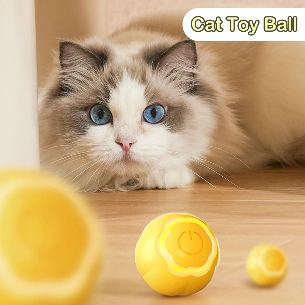 Flower Shape Smart Cat Toys Light Automatic Rolling Ball Electric Cat Interactive Toys Cats Training Self-moving Indoor Playing
Flower Shape Smart Cat Toys Light Automatic Rolling Ball Electric Cat Interactive Toys Cats Training Self-moving Indoor Playing