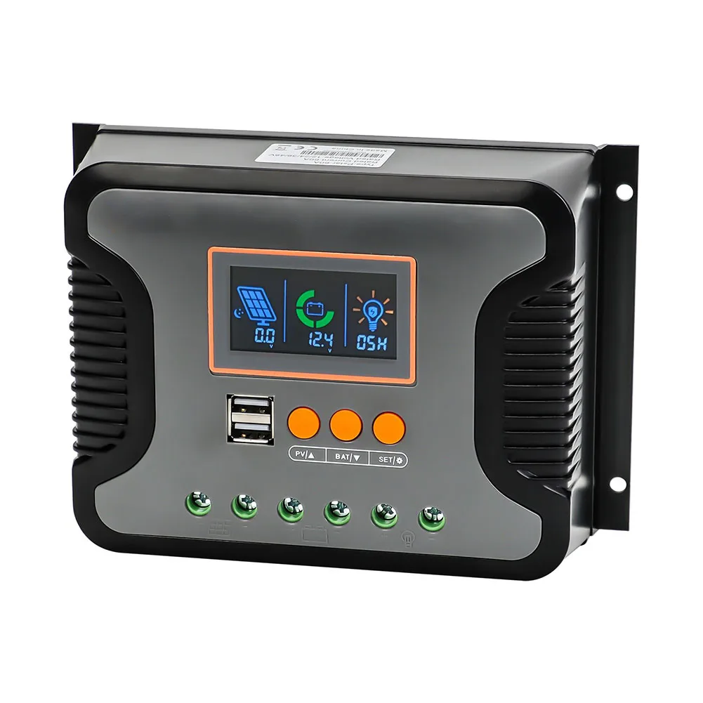 Photovoltaic Controller Solar Controller Solar Power Supplies 3-Stages 80A/60A ABS Aluminum Alloy Dual Control
Photovoltaic Controller Solar Controller Solar Power Supplies 3-Stages 80A/60A ABS Aluminum Alloy Dual Control