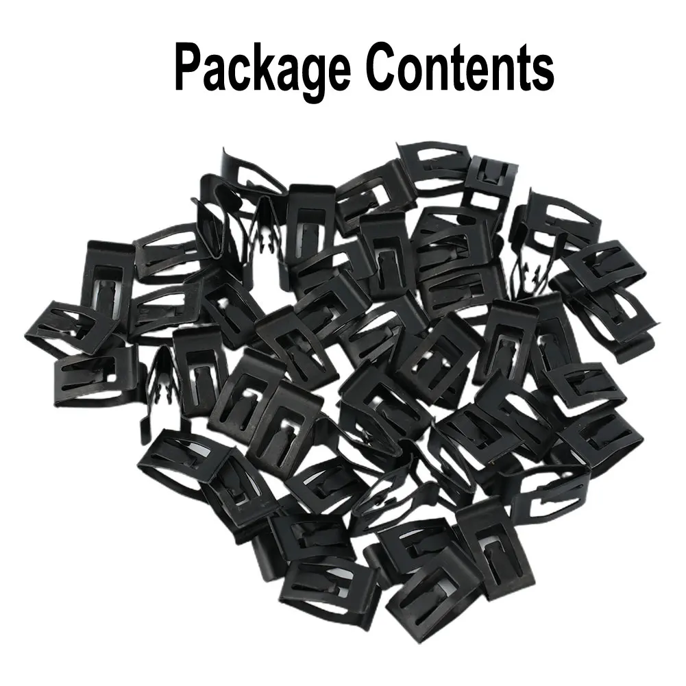 Set Clips Fast Fastening For Car Fender Black Console Dash Dashboard Fastener Interior Metal Durable Practical
Set Clips Fast Fastening For Car Fender Black Console Dash Dashboard Fastener Interior Metal Durable Practical