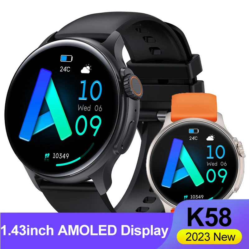 Новинка, умные часы AMOLED HK58 с поворотной кнопкой, часы 9 Ultra Series 9 reloj hombre 100 +, спортивный режим, умные часы для Huawei Xiaomi
Новинка, умные часы AMOLED HK58 с поворотной кнопкой, часы 9 Ultra Series 9 reloj hombre 100 +, спортивный режим, умные часы для Huawei Xiaomi