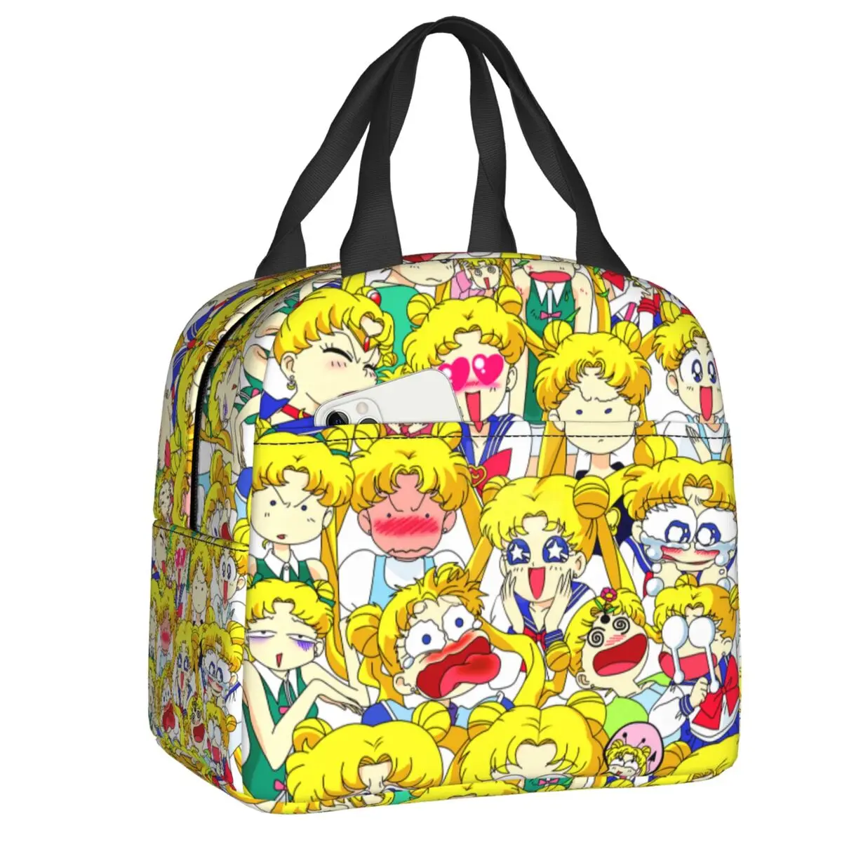 Japanese Shojo Sailor Lunch Bag Hot Cold Snacks Insulated Moon Girl Anime Lunch Box for Women Work School Food Picnic Tote Bags
Japanese Shojo Sailor Lunch Bag Hot Cold Snacks Insulated Moon Girl Anime Lunch Box for Women Work School Food Picnic Tote Bags