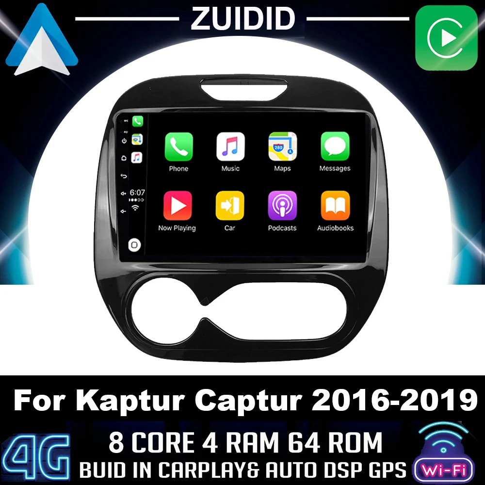 Car Radio Multimedia for Renault Kaptur Captur Clio Samsung QM3 2011-2018 Android10 Carplay QLED DSP 48EQ NO 2din DVD
Car Radio Multimedia for Renault Kaptur Captur Clio Samsung QM3 2011-2018 Android10 Carplay QLED DSP 48EQ NO 2din DVD