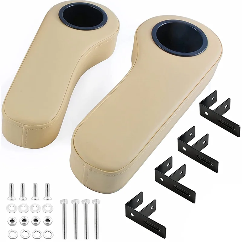 Подлокотник для гольф-мобиля с подстаканником, подставка для напитков для клуба, автомобильный комплект заднего сиденья EzGo Yamaha, бежевый
Подлокотник для гольф-мобиля с подстаканником, подставка для напитков для клуба, автомобильный комплект заднего сиденья EzGo Yamaha, бежевый