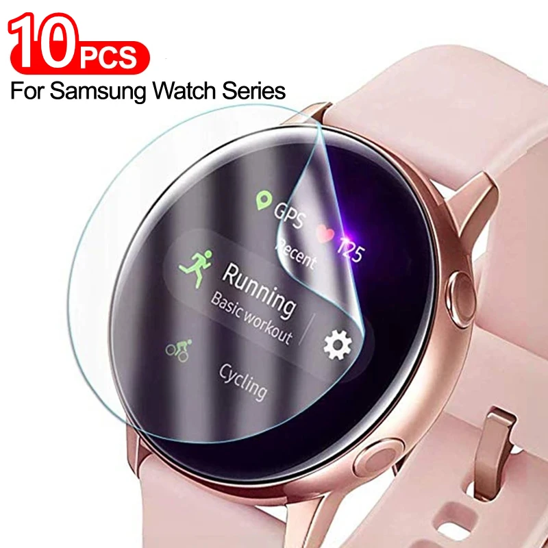 Soft Film For Samsung Galaxy Watch 4 5 40/44mm Anti Scratch HD Protective Screen Protector Watch5 5Pro Watch 4 Classic 42mm 46mm
Soft Film For Samsung Galaxy Watch 4 5 40/44mm Anti Scratch HD Protective Screen Protector Watch5 5Pro Watch 4 Classic 42mm 46mm