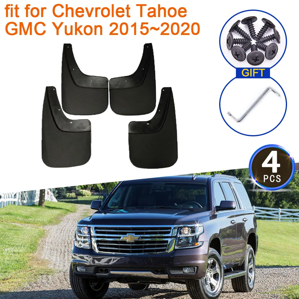 For Chevrolet Tahoe GMC Yukon 2015 2016 2017 2018 2019 2020 Mudguards Front Rear Wheels Fender Flare Mudflap Splash Accessories
For Chevrolet Tahoe GMC Yukon 2015 2016 2017 2018 2019 2020 Mudguards Front Rear Wheels Fender Flare Mudflap Splash Accessories