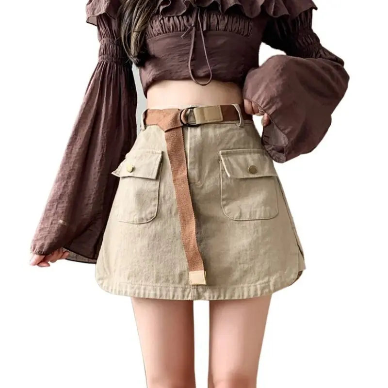 New Casual Fashion High-quality Niche Design Tooling Cattle Careful Greasy Hot Girl Skirt Retro High Waist Slim Wrap Hip Skirt
New Casual Fashion High-quality Niche Design Tooling Cattle Careful Greasy Hot Girl Skirt Retro High Waist Slim Wrap Hip Skirt