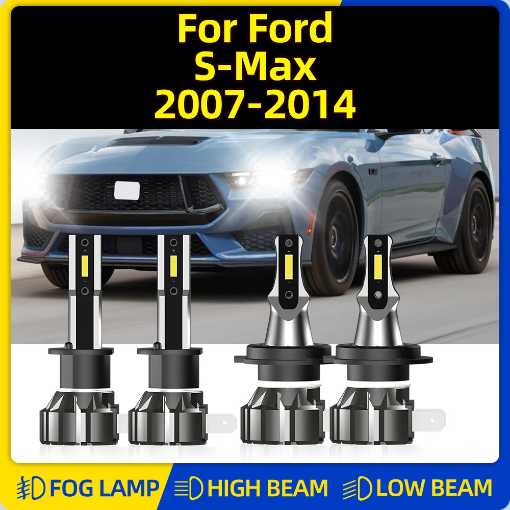LED Headlight Bulbs 40000LM 240W Car Lights 6000K White Plug And Play For Ford S-Max 2007 2008 2009 2010 2011 2012 2013 2014
LED Headlight Bulbs 40000LM 240W Car Lights 6000K White Plug And Play For Ford S-Max 2007 2008 2009 2010 2011 2012 2013 2014