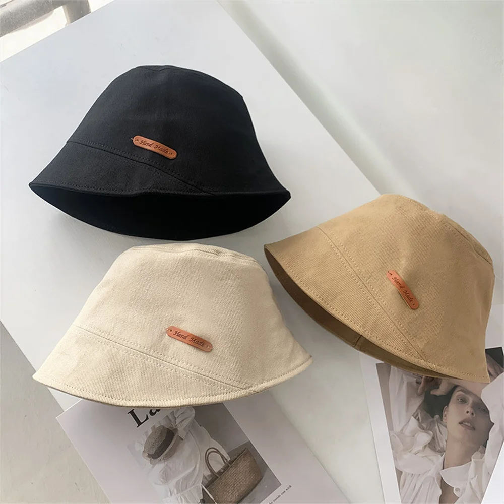 Unisex Bucket Hat for Outdoor Sun Protection Be All-match Foldable Visor Hat Solid Color Fashion Korean Panama Fisherman Cap
Unisex Bucket Hat for Outdoor Sun Protection Be All-match Foldable Visor Hat Solid Color Fashion Korean Panama Fisherman Cap
