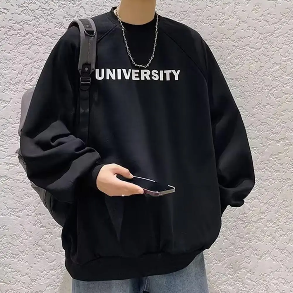 Winter Sweatshirt Men's Hip Hop Streetwear Sweatshirt Thickened Letter Print Loose Fit Mid Length Pullover Solid Color
Winter Sweatshirt Men's Hip Hop Streetwear Sweatshirt Thickened Letter Print Loose Fit Mid Length Pullover Solid Color