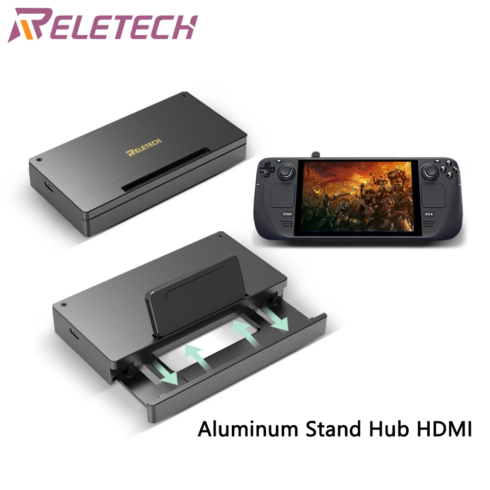 Док-станция Steam Deck с внутренним NVMe SSD, 1 ТБ, Стандартная Алюминиевая Подставка HDMI 4K USB C USB, зарядное устройство PD для консоли SteamDeck
Док-станция Steam Deck с внутренним NVMe SSD, 1 ТБ, Стандартная Алюминиевая Подставка HDMI 4K USB C USB, зарядное устройство PD для консоли SteamDeck
