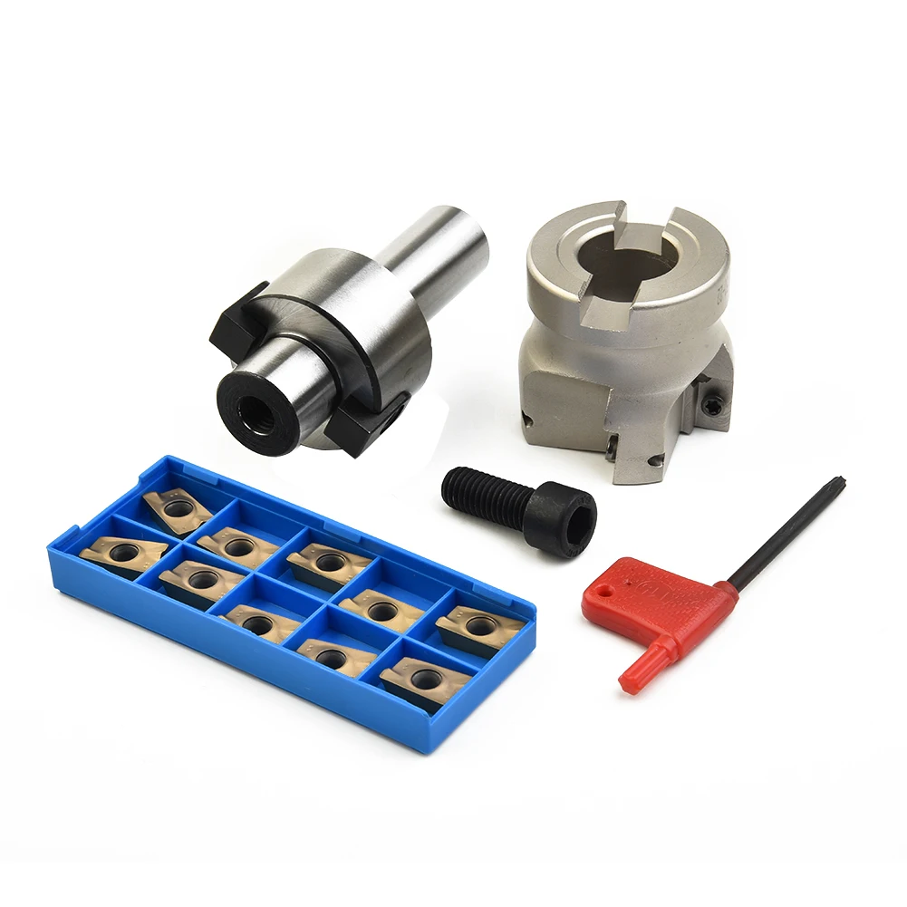 Smooth Surface Mill Cutter MT2 50Cutter Head + 4Cutters APMT1604 Optimal for Precision Machining and Rough Machining
Smooth Surface Mill Cutter MT2 50Cutter Head + 4Cutters APMT1604 Optimal for Precision Machining and Rough Machining