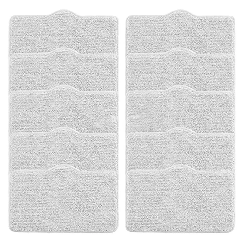 

10 шт. тканевые накладки для швабры для Xiaomi Deerma DEM ZQ100 ZQ600 ZQ610 ручной паровой пылесос Швабра тканевая тряпка Замена