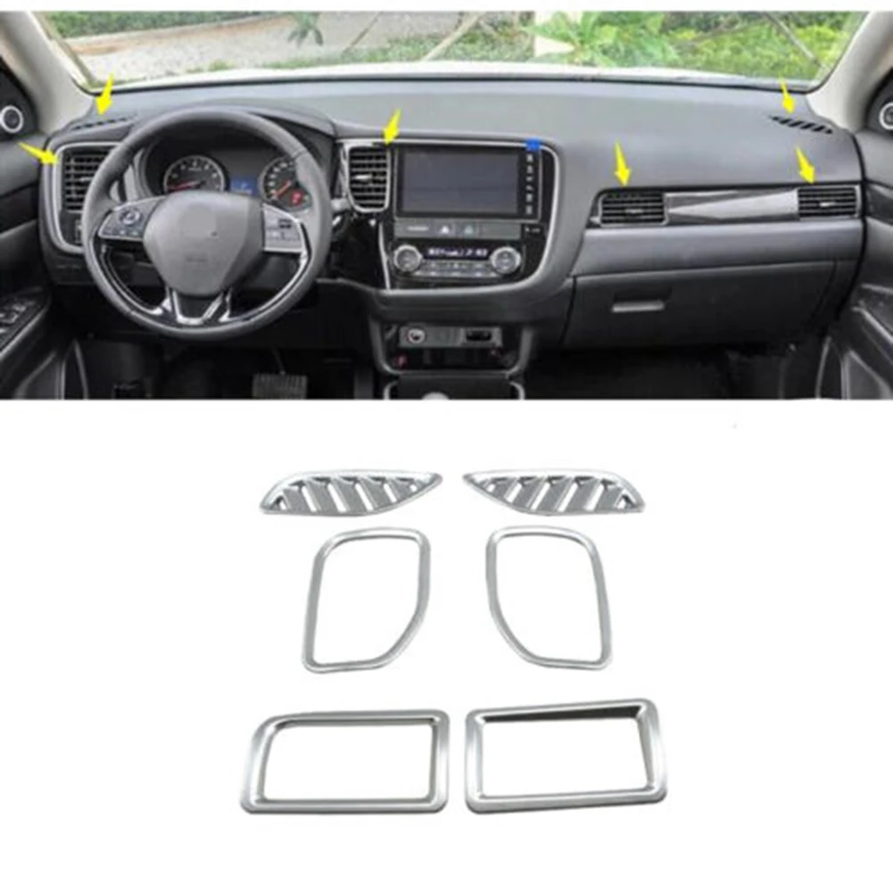 6pcs For Outlander 2016-2019 LHD ABS Air Vent Outlet Cover Trims New And High Quality Car Interior Accessories Mouldings
6pcs For Outlander 2016-2019 LHD ABS Air Vent Outlet Cover Trims New And High Quality Car Interior Accessories Mouldings