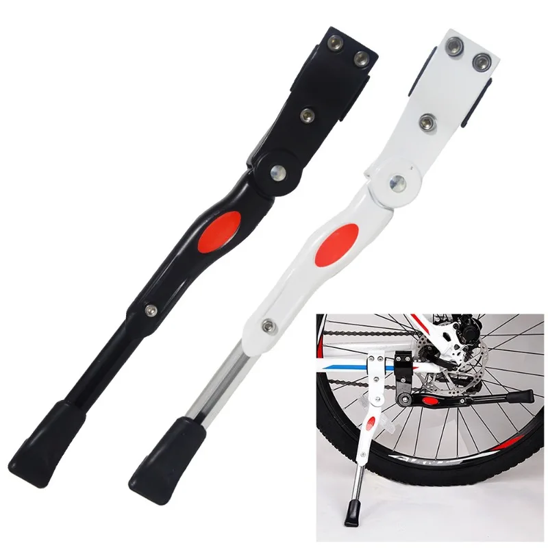 

Adjustable Bicycle Footrest Kickstand Parking Rack MTB Bike Support Side Kick Stand Leg Brace Universal Cycling Part Accessories
