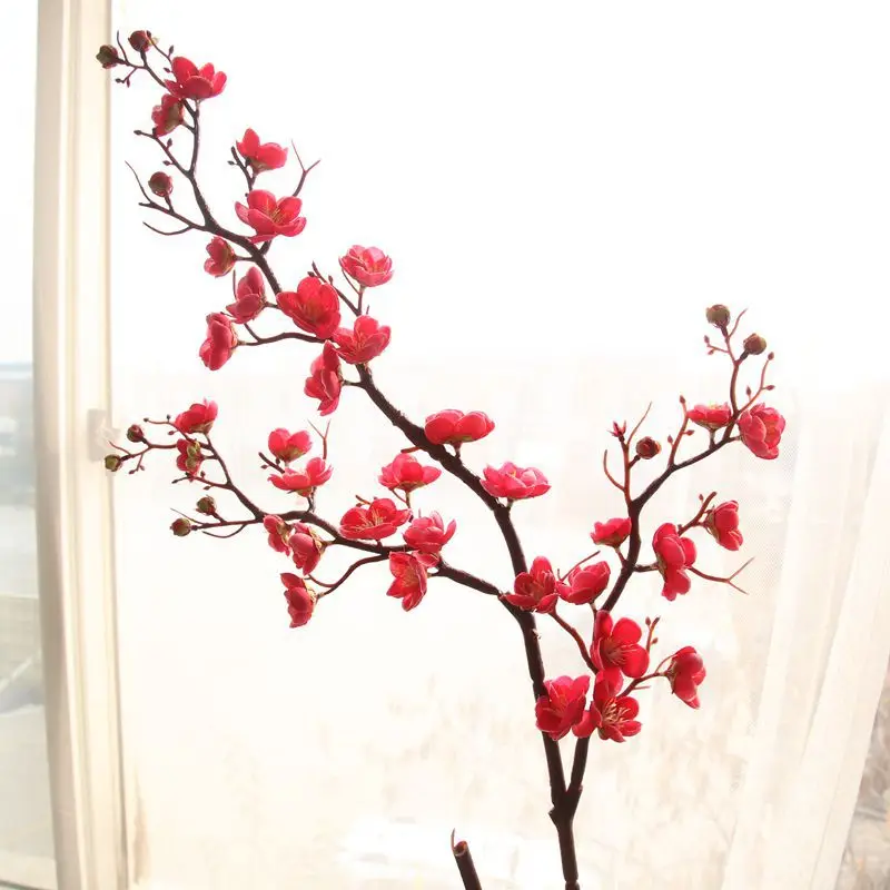 Chinese style Artificial flowers Silk Fake Flowers Plum Blossom Floral Wedding Bouquet Party Decor Artificial Potted
Chinese style Artificial flowers Silk Fake Flowers Plum Blossom Floral Wedding Bouquet Party Decor Artificial Potted