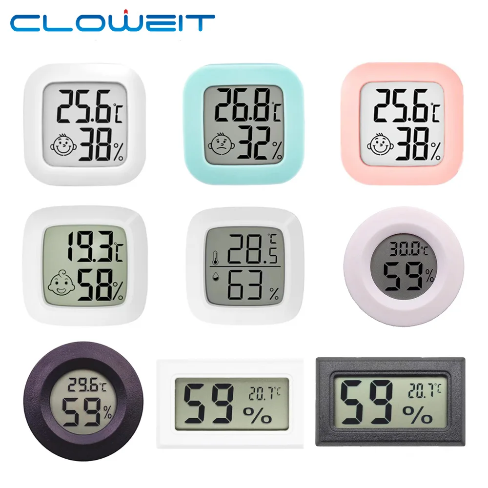 New Mini LCD Digital Thermometer Hygrometer Indoor Electronic Temperature Hygrometer Sensor Meter Household Thermometer
New Mini LCD Digital Thermometer Hygrometer Indoor Electronic Temperature Hygrometer Sensor Meter Household Thermometer