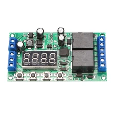 YF-7 Dual Channel Delay Relay Module Multifunctional Pulse Trigger Cycle Timer DC 7-30V Delay Time 0.01S-999M 5A
YF-7 Dual Channel Delay Relay Module Multifunctional Pulse Trigger Cycle Timer DC 7-30V Delay Time 0.01S-999M 5A