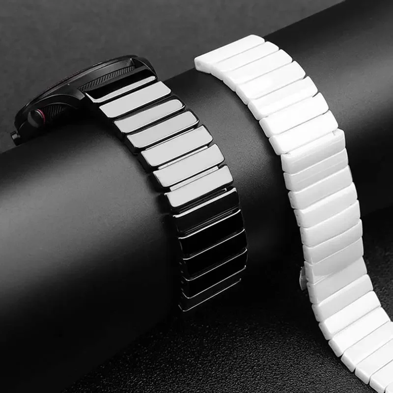 Ceramic Wrist Straps For Huawei Watch GT/GT2 2 Pro 46MM 2E Smart Watch Band 20MM 22MM Watch Band For Samsung Galaxy 42mm 46mm S3
Ceramic Wrist Straps For Huawei Watch GT/GT2 2 Pro 46MM 2E Smart Watch Band 20MM 22MM Watch Band For Samsung Galaxy 42mm 46mm S3