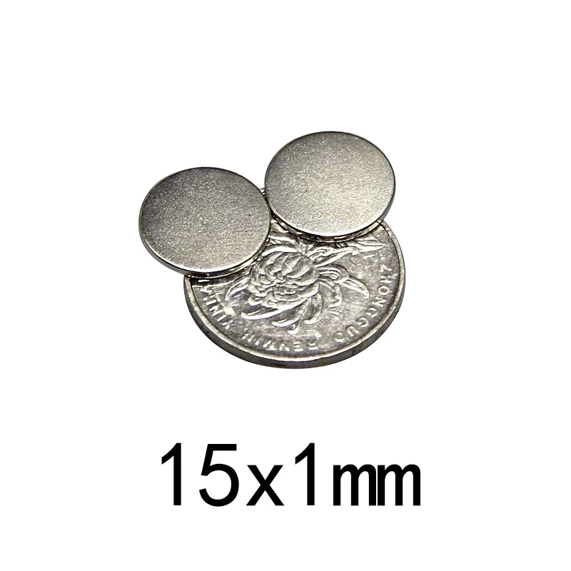 10/20/50/100/200/300pcs 15x1 Powerful Magnets 15mmx1mm Bulk Sheet Neodymium Magnet 15x1mm Permanent NdFeB Strong Magnetic 15*1
10/20/50/100/200/300pcs 15x1 Powerful Magnets 15mmx1mm Bulk Sheet Neodymium Magnet 15x1mm Permanent NdFeB Strong Magnetic 15*1