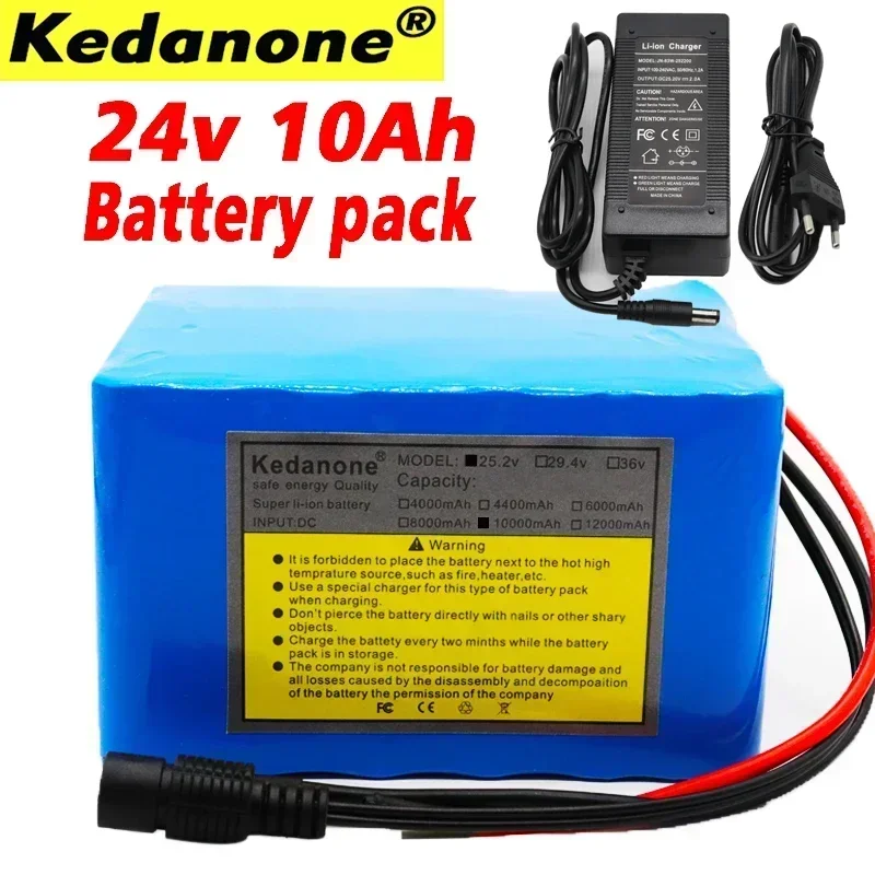 

24v battery pack 10Ah 6S5P 18650 li-ion batterij 25.2v 10000mAh elektrische fiets bromfiets batterie 24v bateria 24v litio 18650