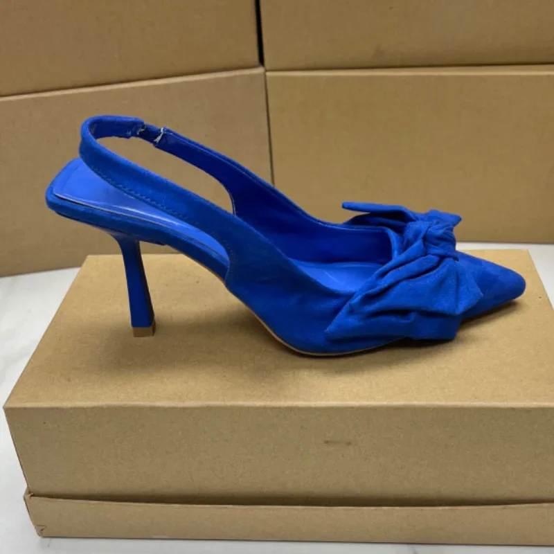 Fashion Bow Knot Women Pumps Comfortable Suede Elegant Party Prom High Heeled Shoes for Lady Pointed Toe Stiletto Footwear
Fashion Bow Knot Women Pumps Comfortable Suede Elegant Party Prom High Heeled Shoes for Lady Pointed Toe Stiletto Footwear