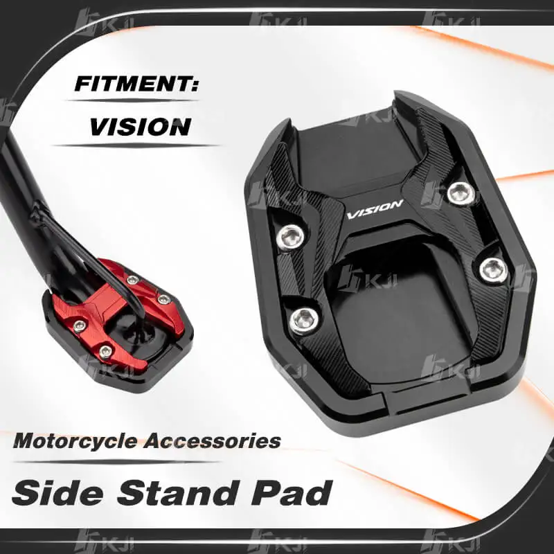 For Honda Vision 110/50 2011-Present Modified Side Stand Support Single Kick Stand Foot Extender Shoe Enlarger Pad Accessories
For Honda Vision 110/50 2011-Present Modified Side Stand Support Single Kick Stand Foot Extender Shoe Enlarger Pad Accessories