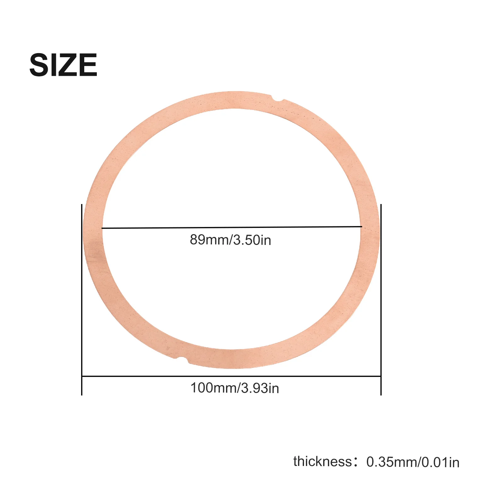 Cylinder Cushion Copper Gasket Generator Cylinder Gasket 186F Micro-Tiller Agricultural Generator New Practical
Cylinder Cushion Copper Gasket Generator Cylinder Gasket 186F Micro-Tiller Agricultural Generator New Practical