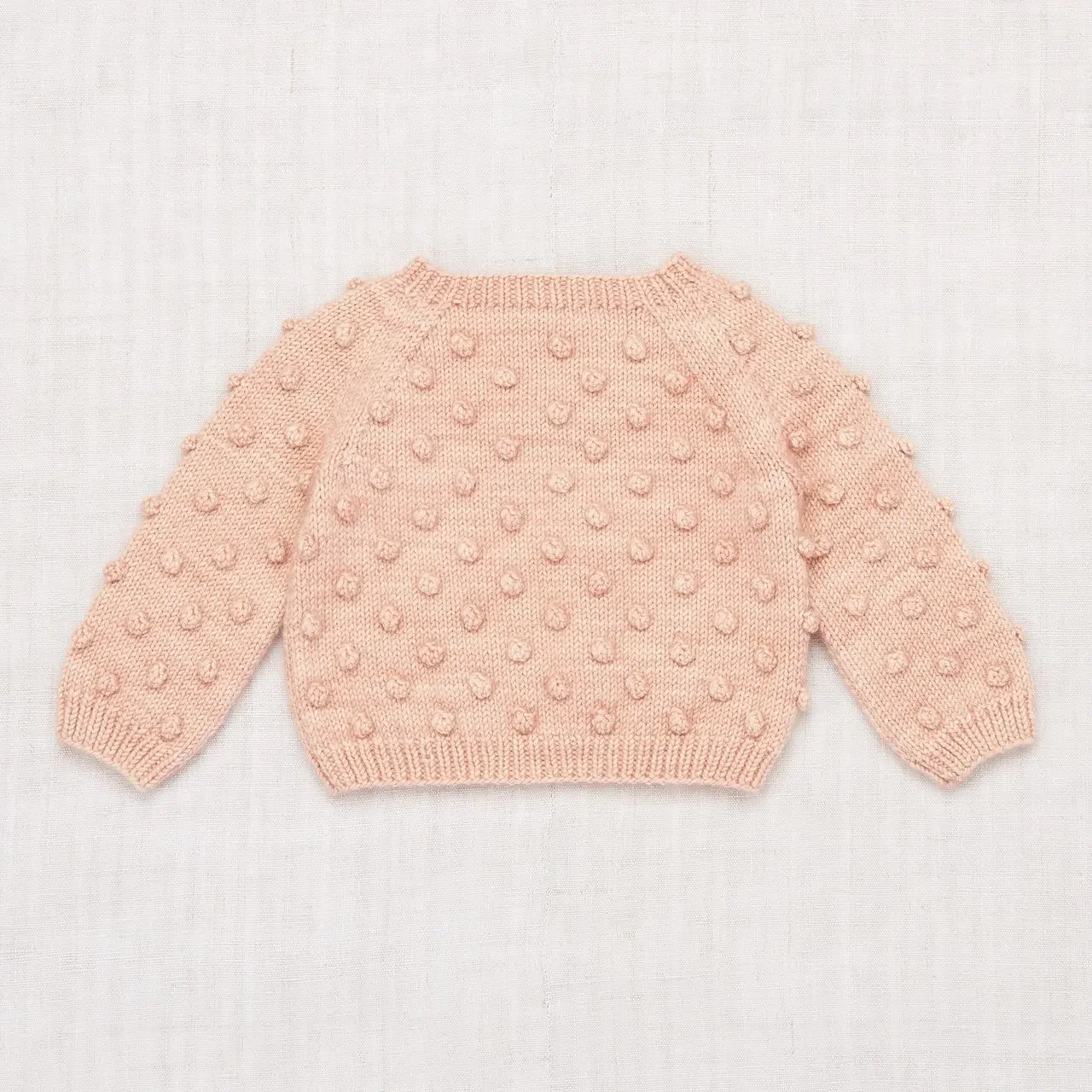 

Yarn popcorn tops for children autumn and winter new pullover sweaters for girls baby knitwear Misha Puff