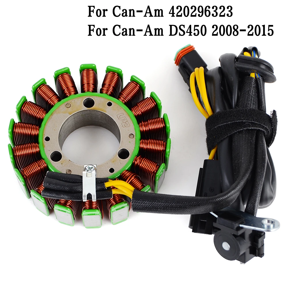 Motorcycle Ignition Magneto Stator Coil for Can-Am DS450 2008-2015 Can Am DS 450 2009 2010 2011 2012 2013 2014 420296323
Motorcycle Ignition Magneto Stator Coil for Can-Am DS450 2008-2015 Can Am DS 450 2009 2010 2011 2012 2013 2014 420296323