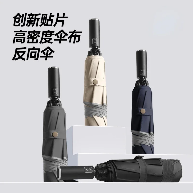 10 костей автоматический обратный легко выдвижной Зонт с краями Светоотражающая полоса деловой прозрачный зонт виниловый тень
10 костей автоматический обратный легко выдвижной Зонт с краями Светоотражающая полоса деловой прозрачный зонт виниловый тень