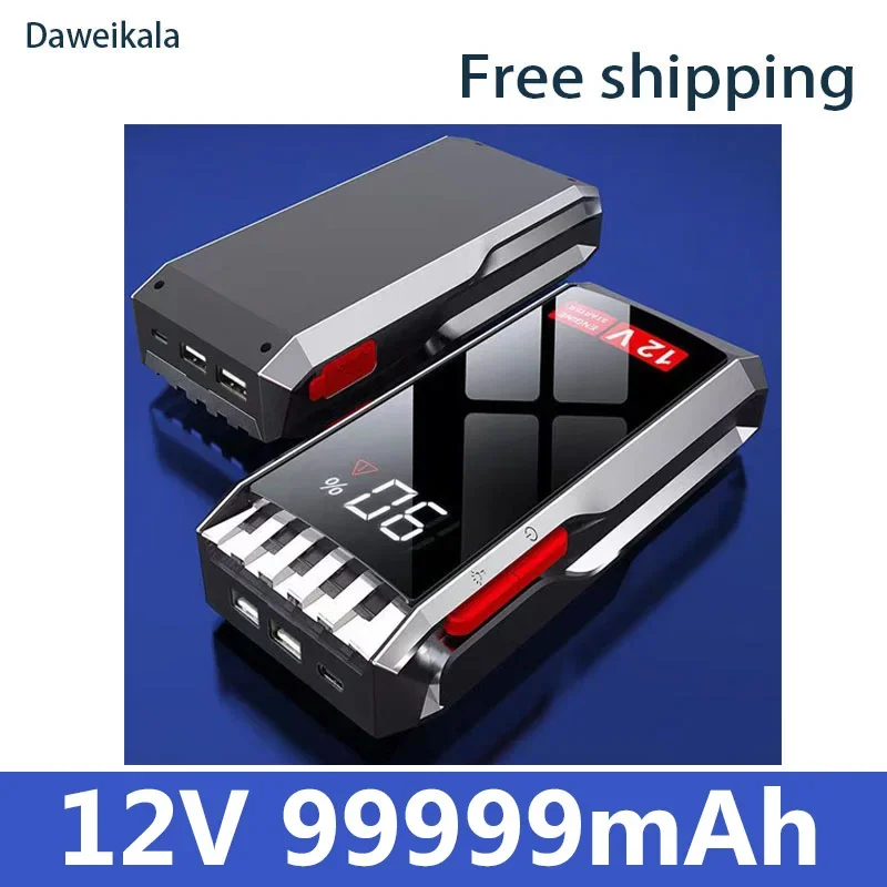 Car Jump Starter Starting Device Battery Power Bank 12V99999mAh Jumpstarter Auto Buster Emergency Booster Car Charger Jump Start
Car Jump Starter Starting Device Battery Power Bank 12V99999mAh Jumpstarter Auto Buster Emergency Booster Car Charger Jump Start